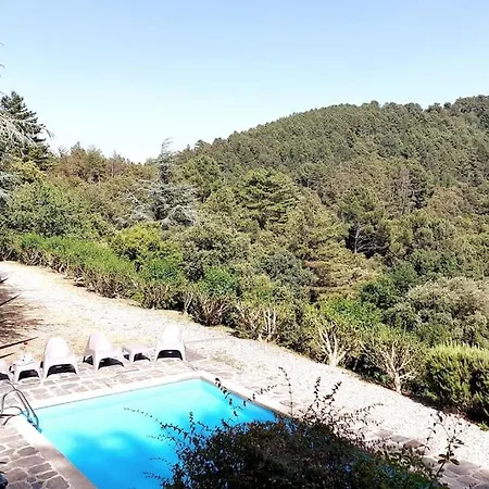 14 Pers Avec Vue Panoramique Et Piscine Chauffee Genolhac